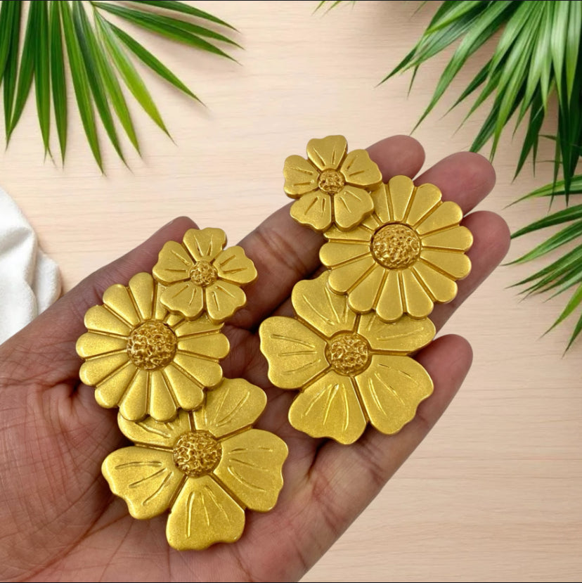 Gold Cascading Blooms