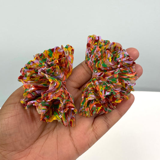 Fall Marbled Floral Bree Two