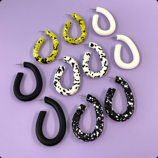 Oval Hoops