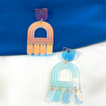 Load image into Gallery viewer, Iridescent Deco Dangle
